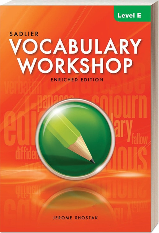 Shop | Vocabulary Workshop Enriched Edition | Student | Gr. 6–12+